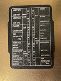 74 Datsun Z S30 Fuse Cover