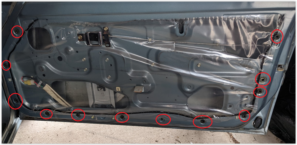 79 - 85 Mazda Rx7 Door Card Retainer Grommets
