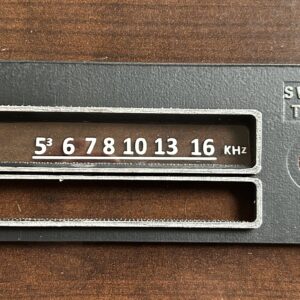 70 - 71 Datsun S30 Radio Faceplate